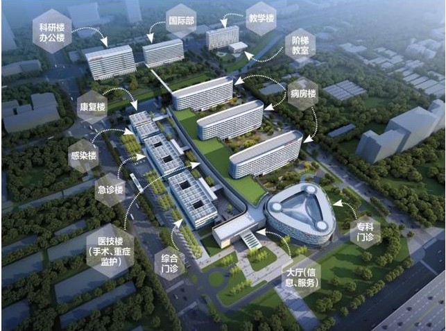 就可以找到北京天坛医院院内智能导航——不但能够显示三维地图,还